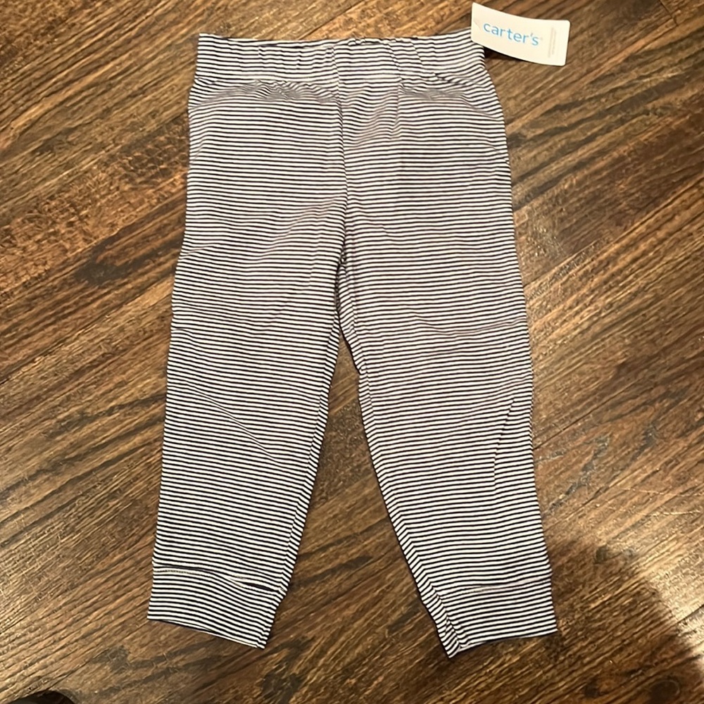 Striped toddler pants
